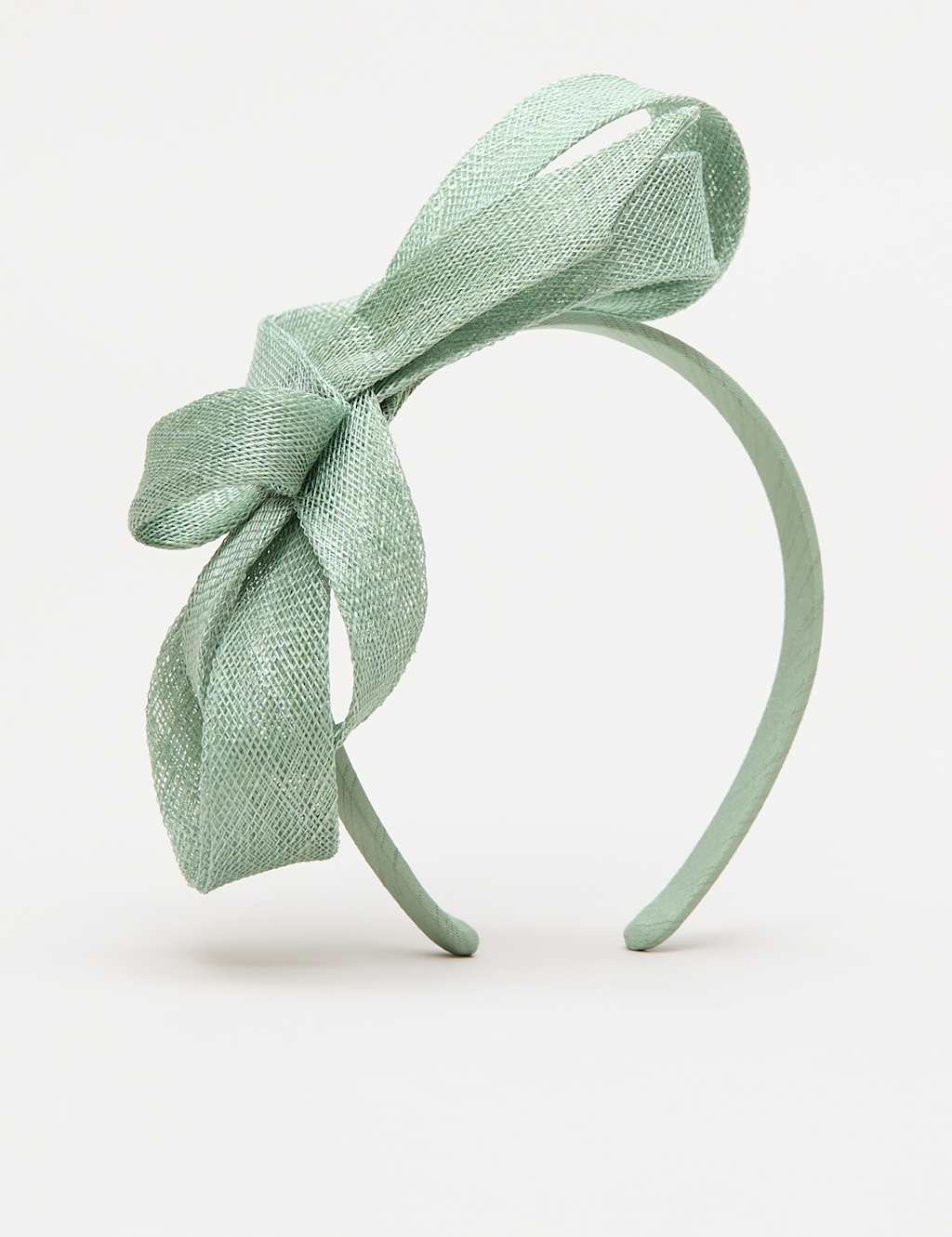 Phase Eight Women's Bow Headband - Light Green - Available at M&S