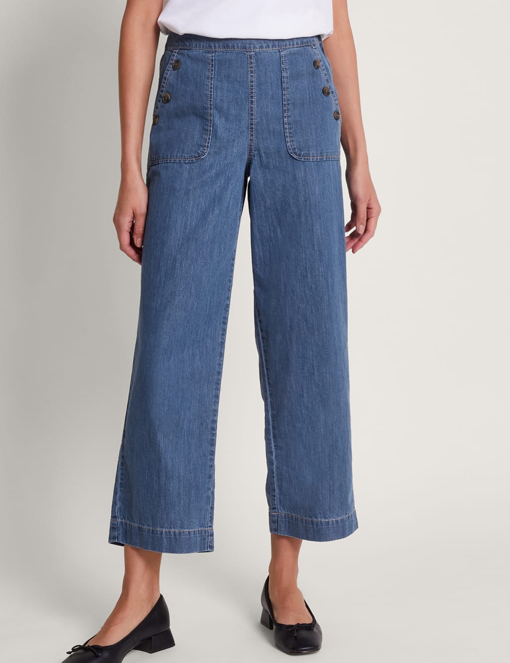 Petite cropped jeans uk online