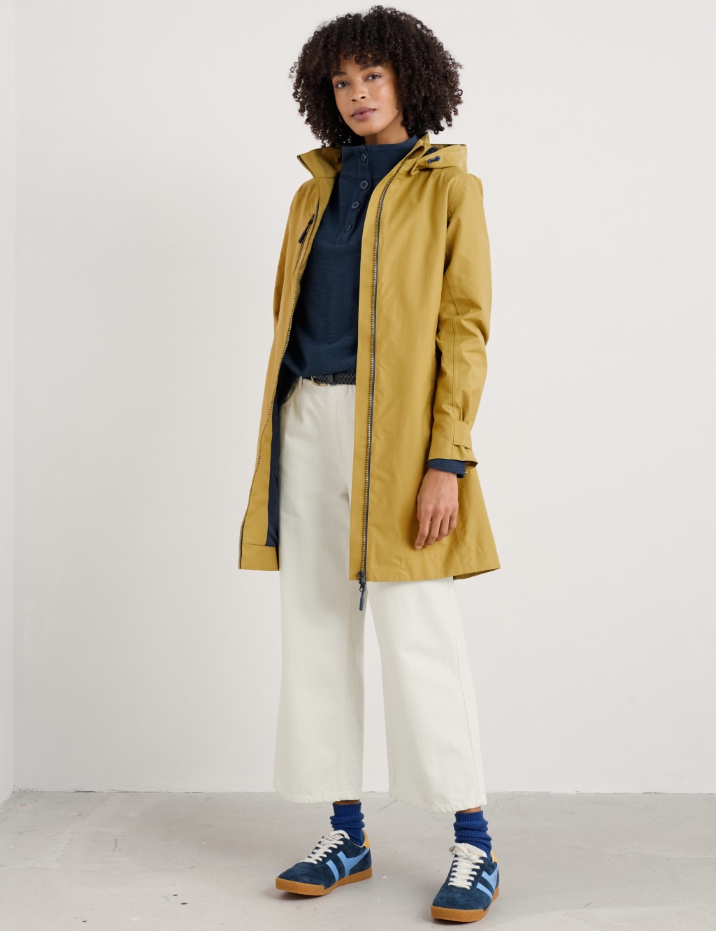 Cotton Rich Longline Raincoat