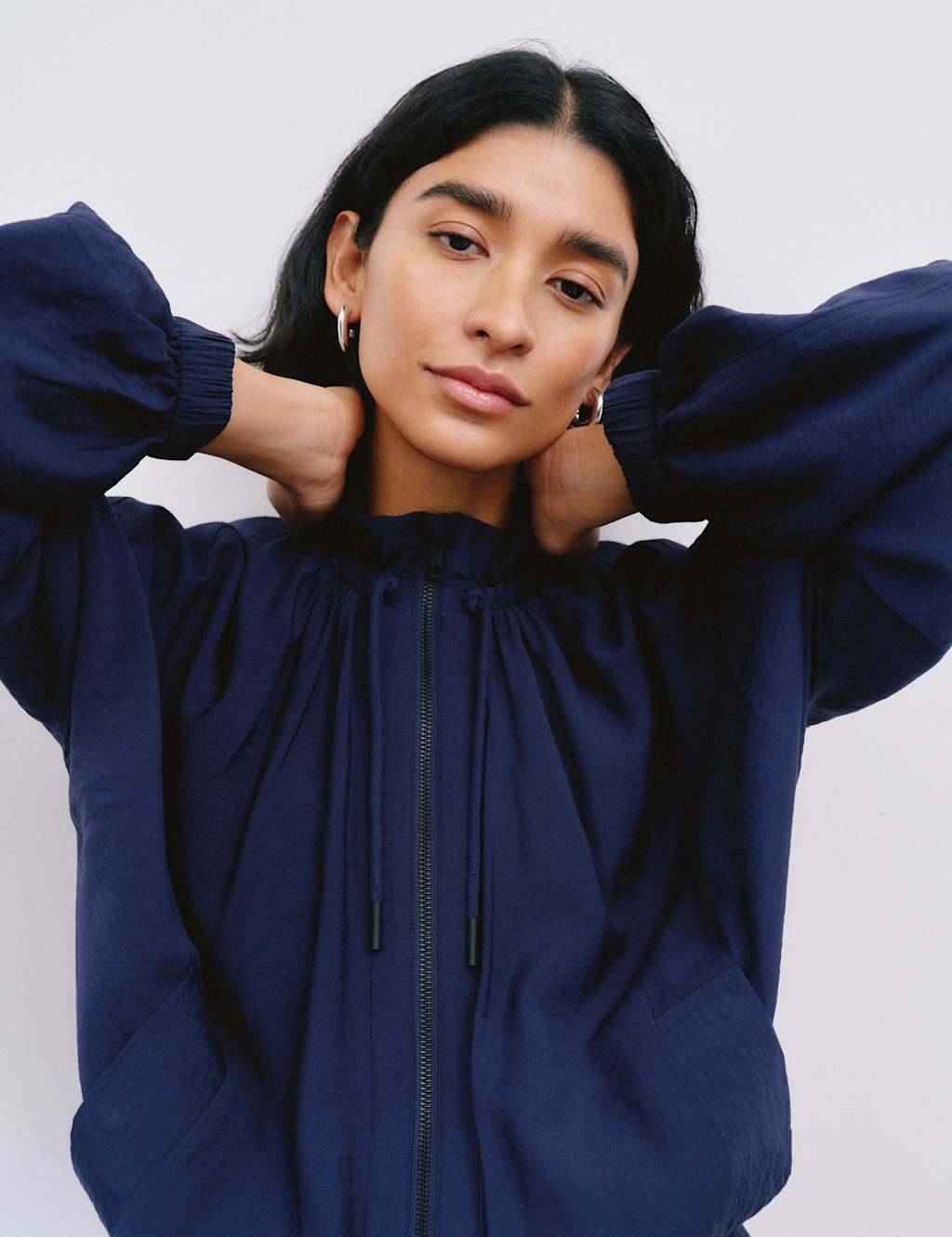 Relaxed Lightweight Bomber Jacket