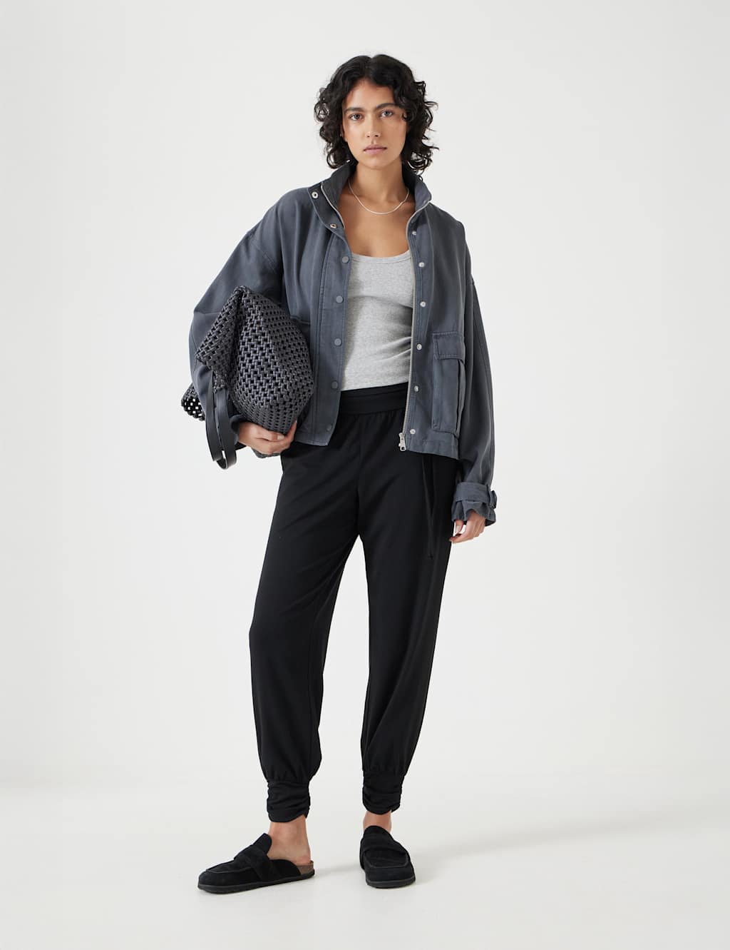 Cotton Modal Blend Trousers