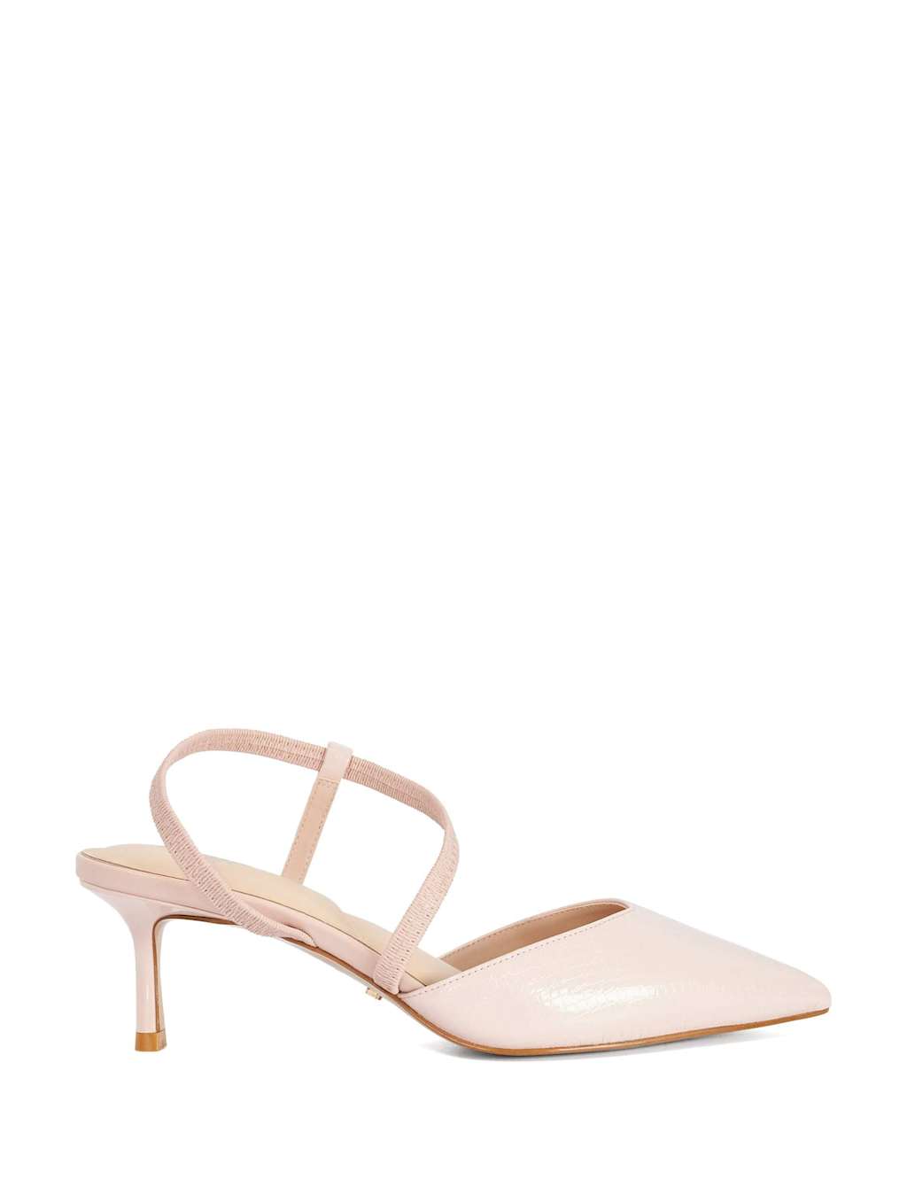 Dune London Women's Wide Fit Stiletto Heel Court Shoes - 5 - Pink - Available at M&S