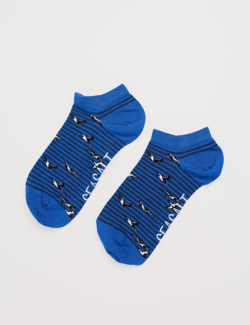 Bird Print Trainer Socks