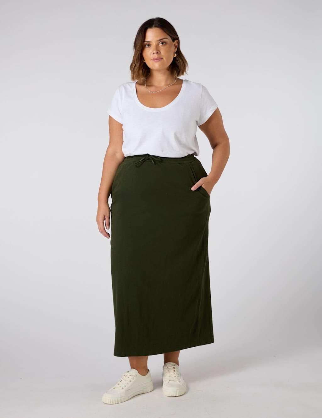 Jersey Midaxi Skirt