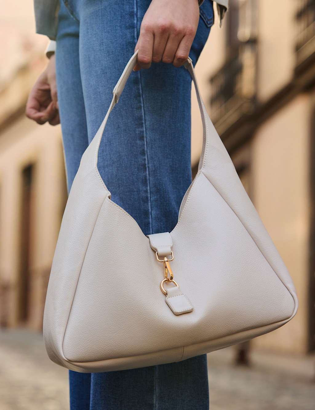 Faux Leather Tote Bag