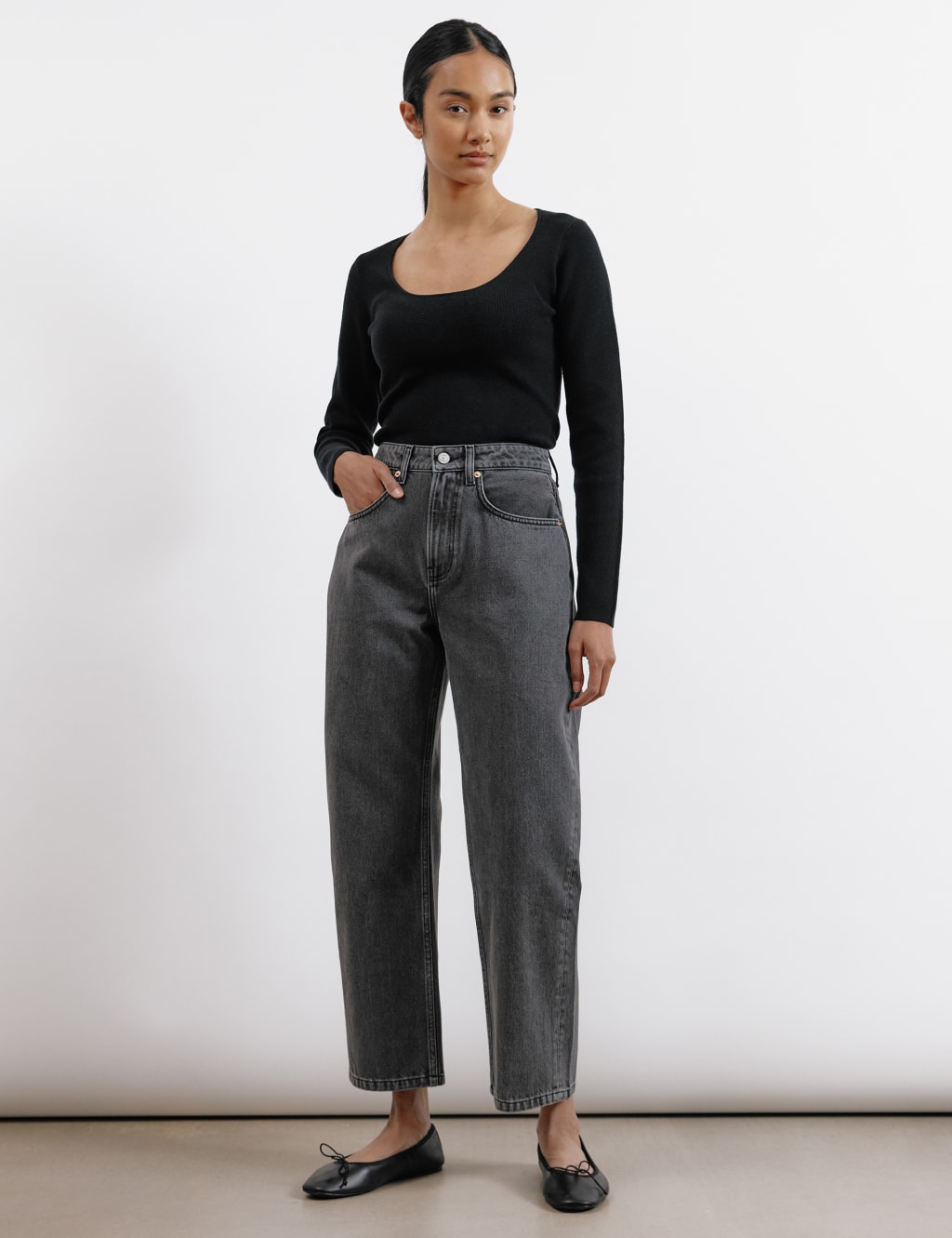 Boyfriend High Waisted Jeans