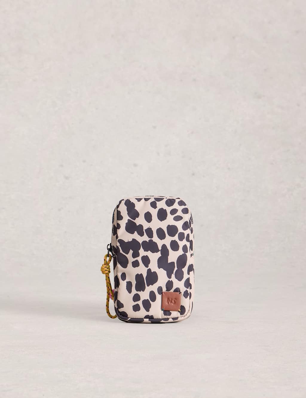 White Stuff Zip Around Cross Body Phone Bag Natural Mix