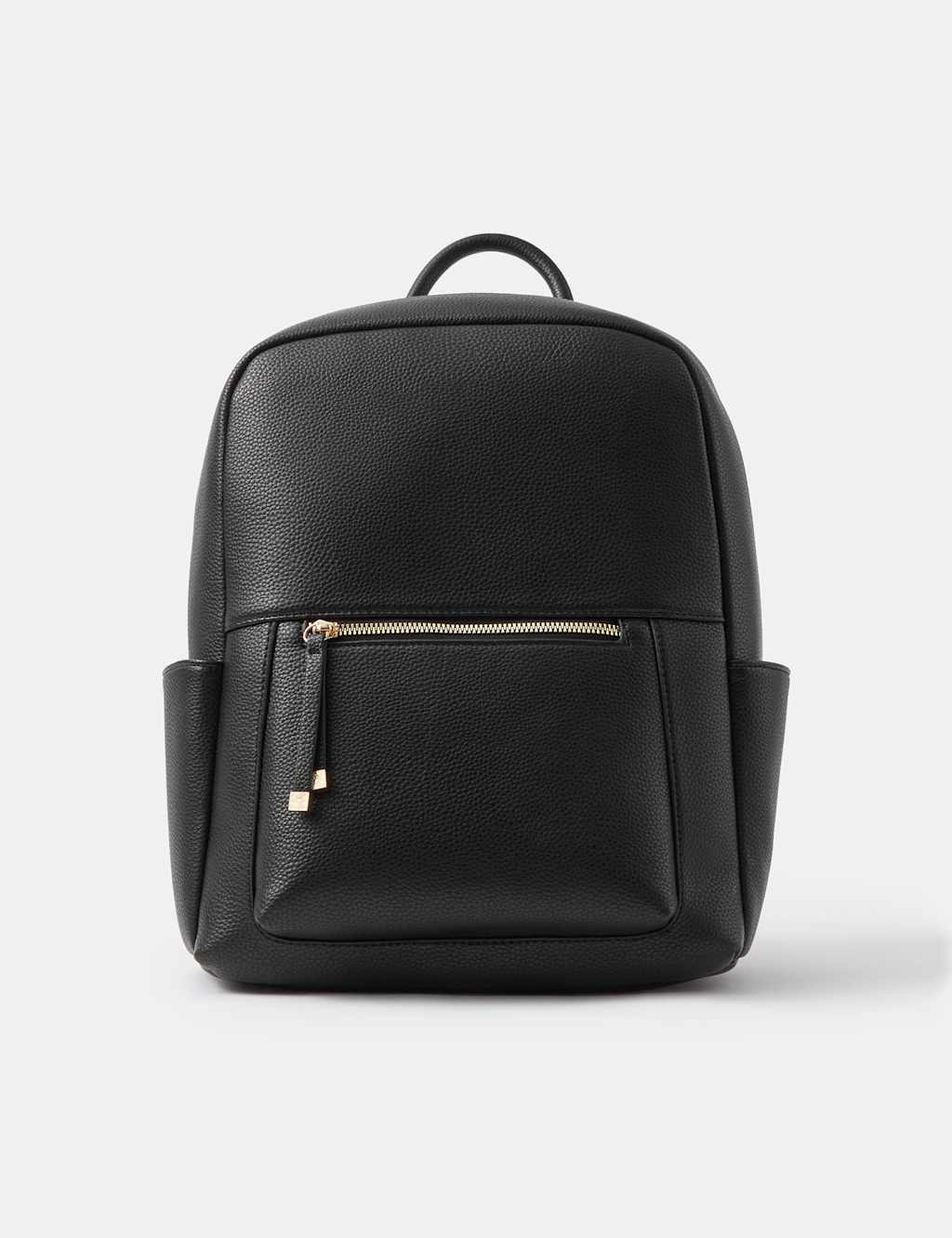 Accessorize Women's Faux Leather Backpack - Black - Available at M&S