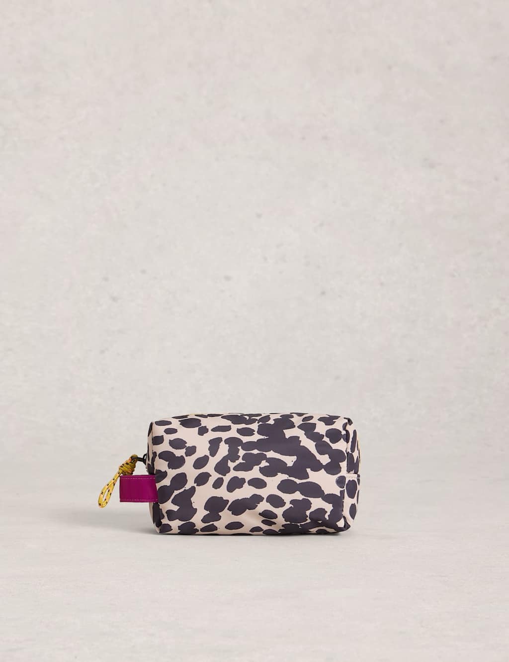 White Stuff Printed Toiletry Bag Natural Mix