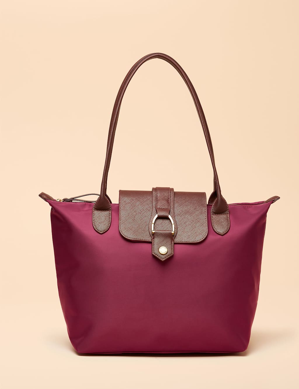 Joules Top Handle Shoulder Bag Berry