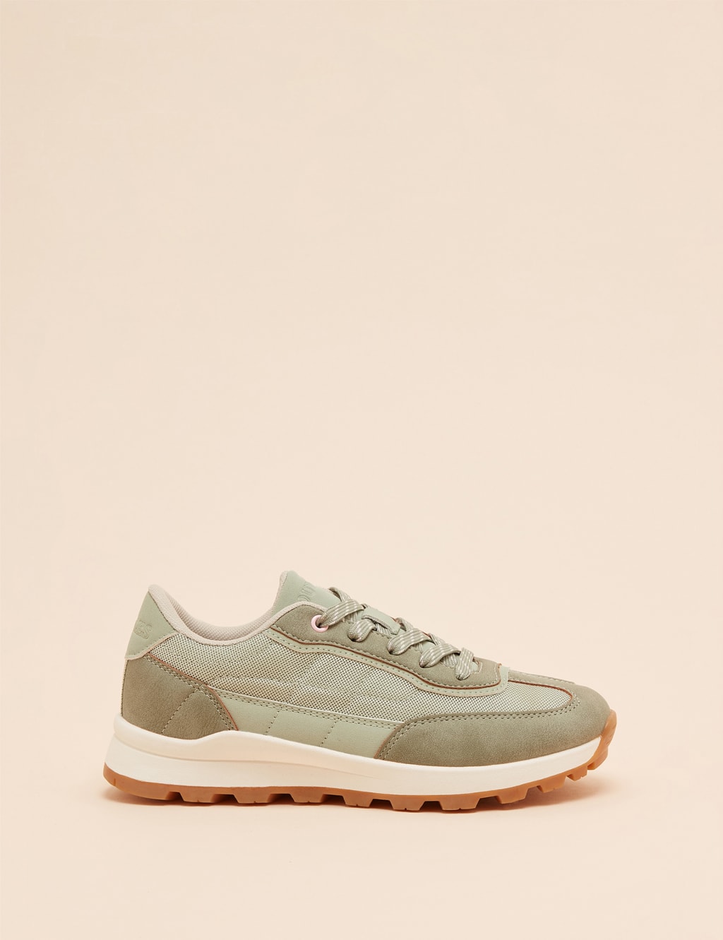 Parkfield Lace Up Colour Block Trainers
