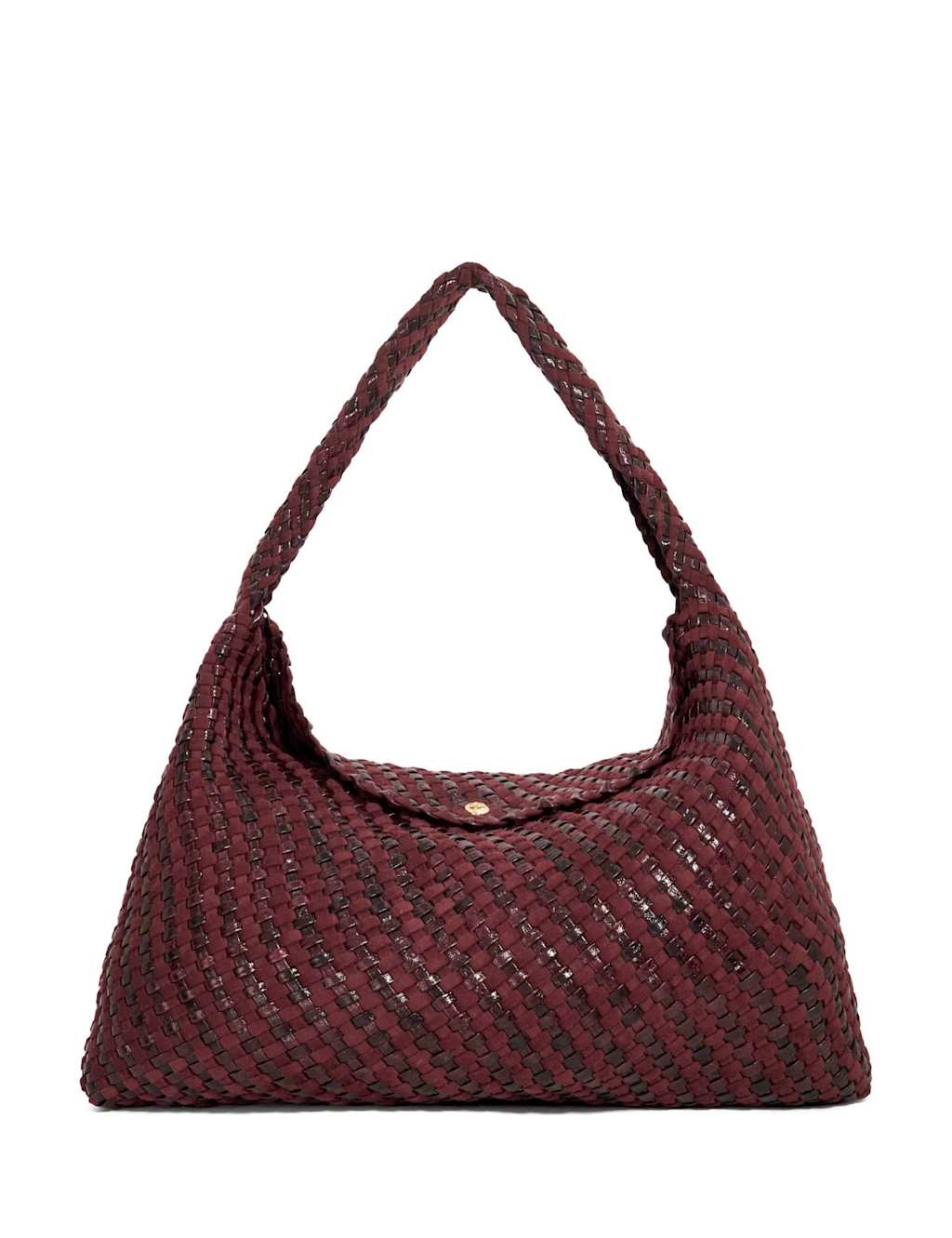Dune London Woven Shoulder Bag Purple