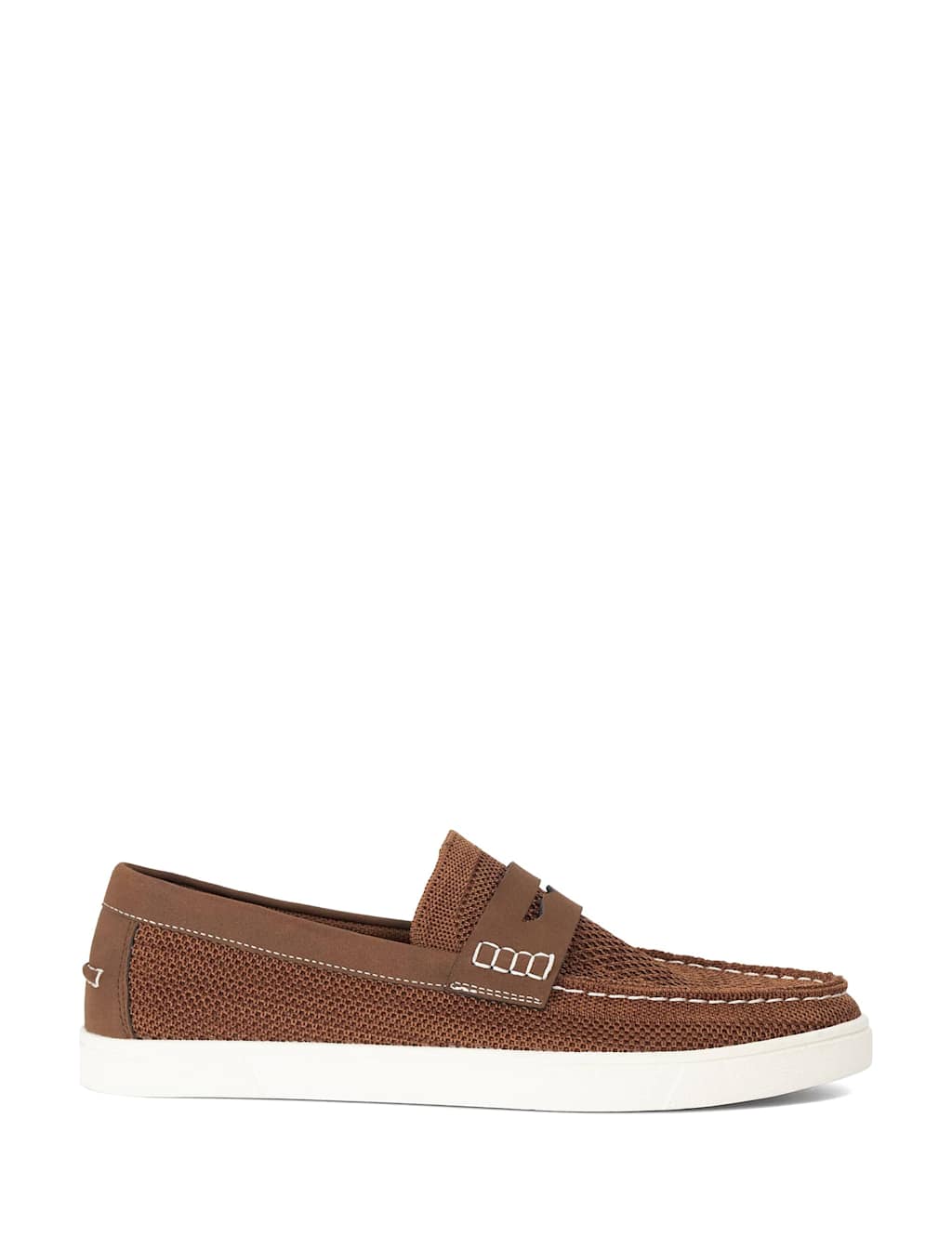 Dune London Men's Slip On Loafers - 10 - Tan - Available at M&S