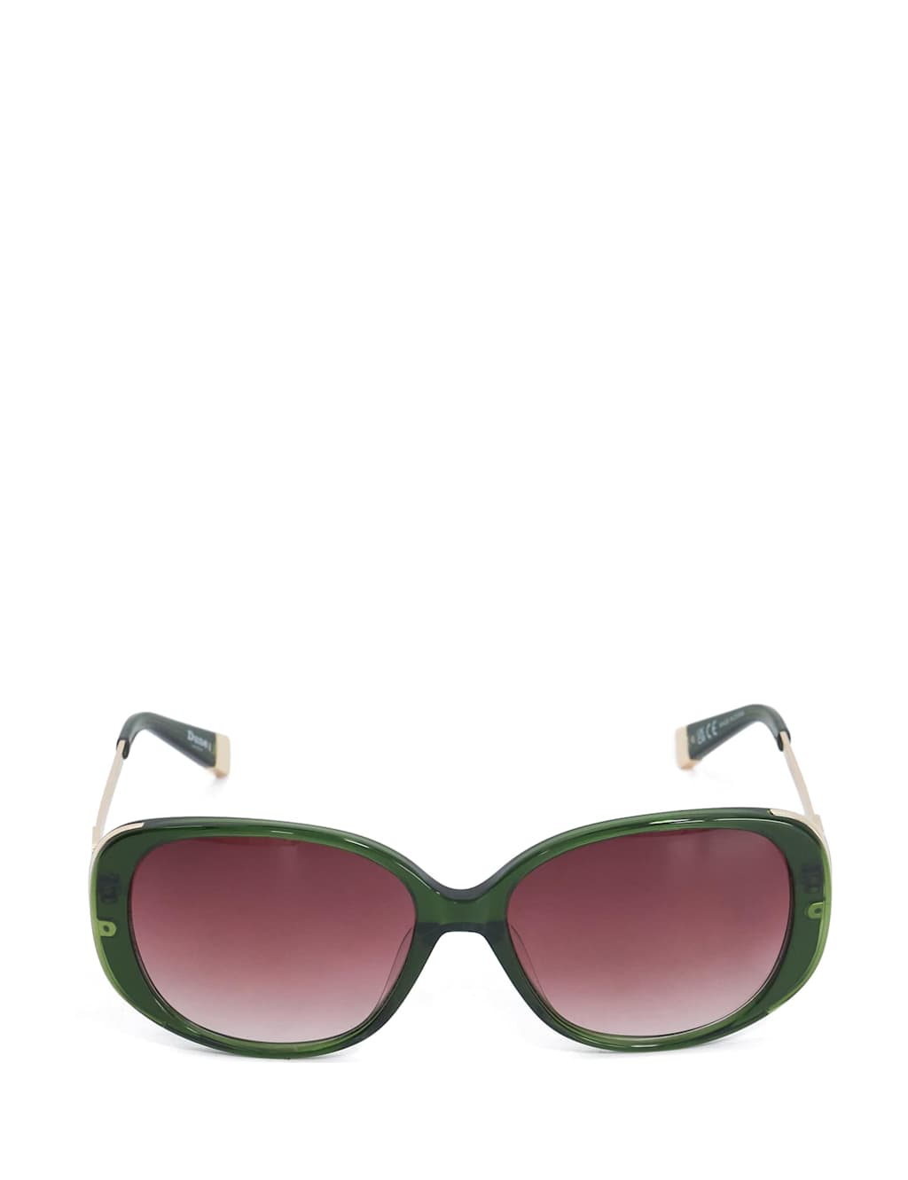 Dune London Women's Oversized Square Sunglasses - Green - Available at M&S