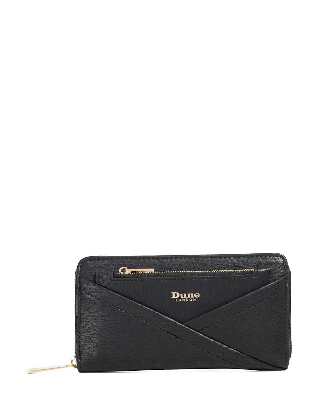 Dune London Zip Around Purse Black