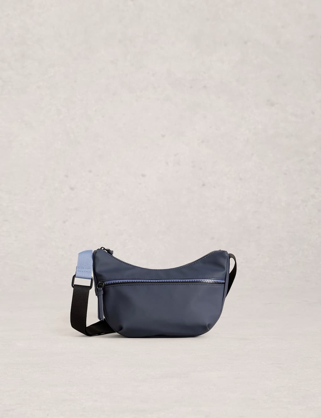White Stuff Women's Rubberised Cross Body Bag - Navy - Available at M&S
