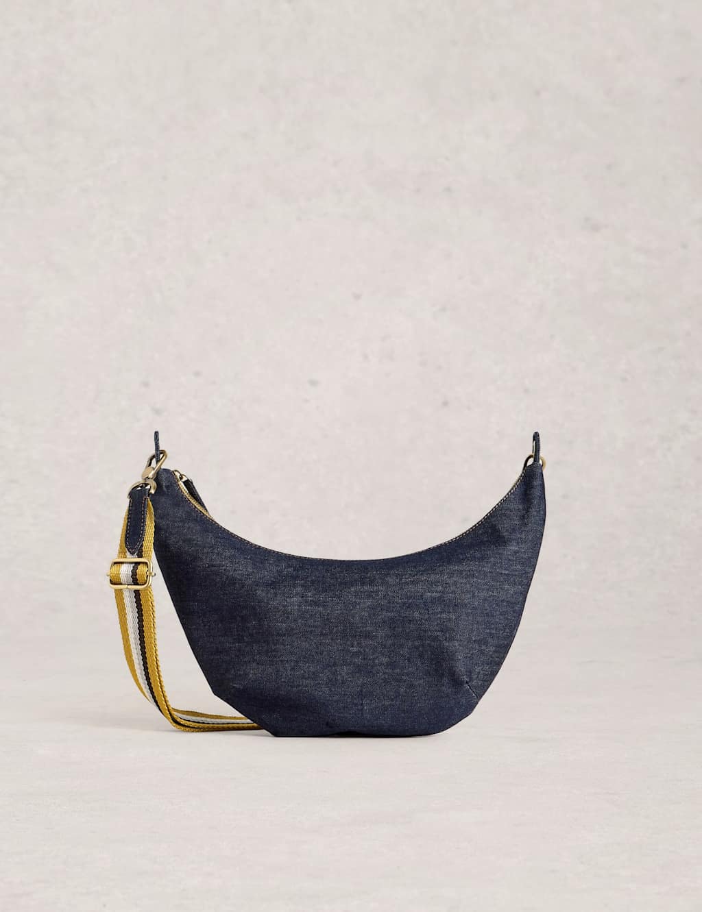 White Stuff Women's Denim Cross Body Bag - Dark Blue Denim - Available at M&S