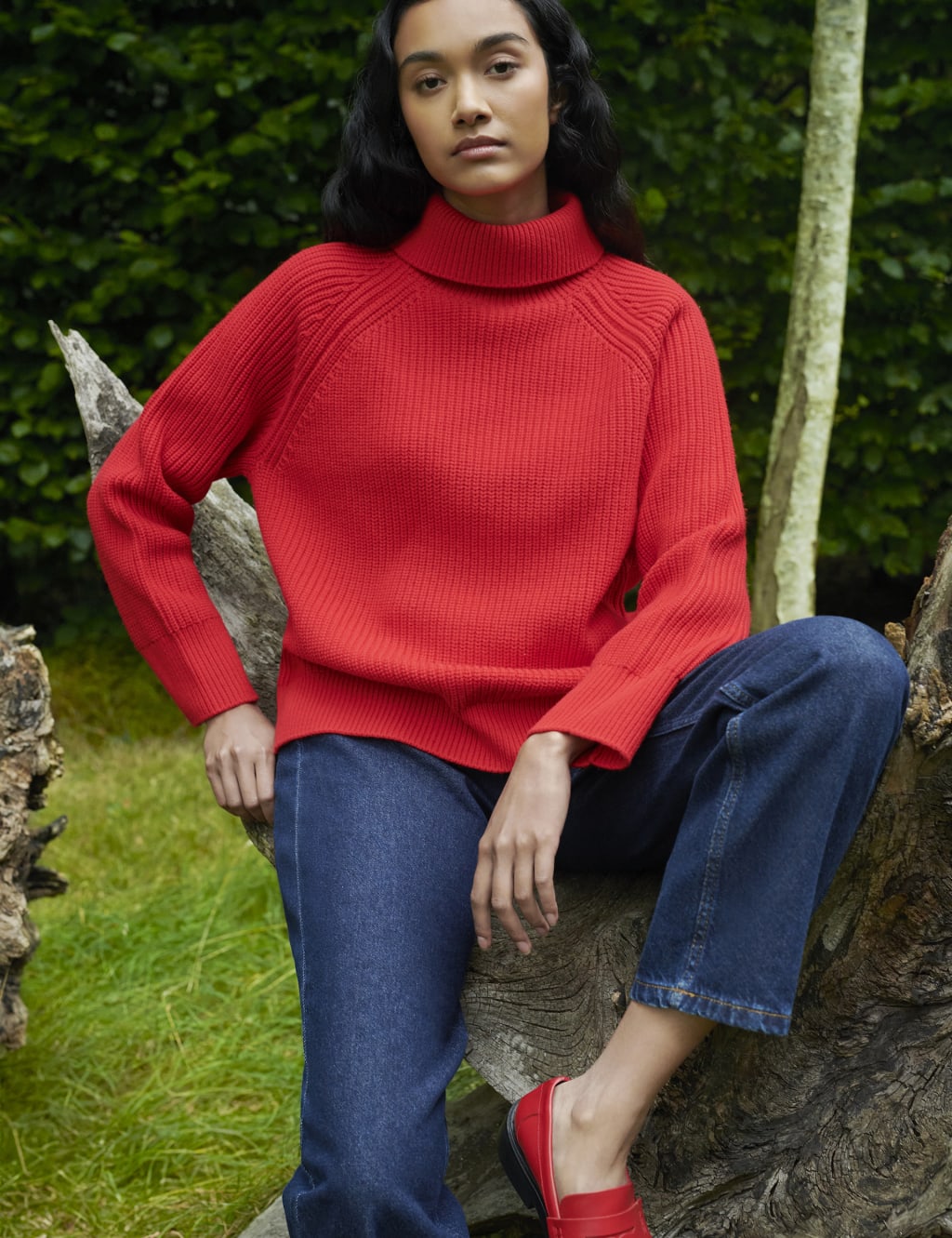 Red jumper womens uk shop