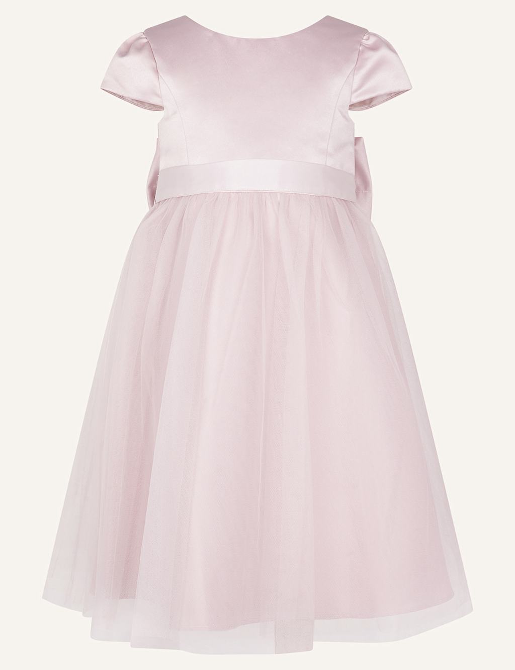 Monsoon Tulle Occasion Dress (3-13 Yrs) Pink