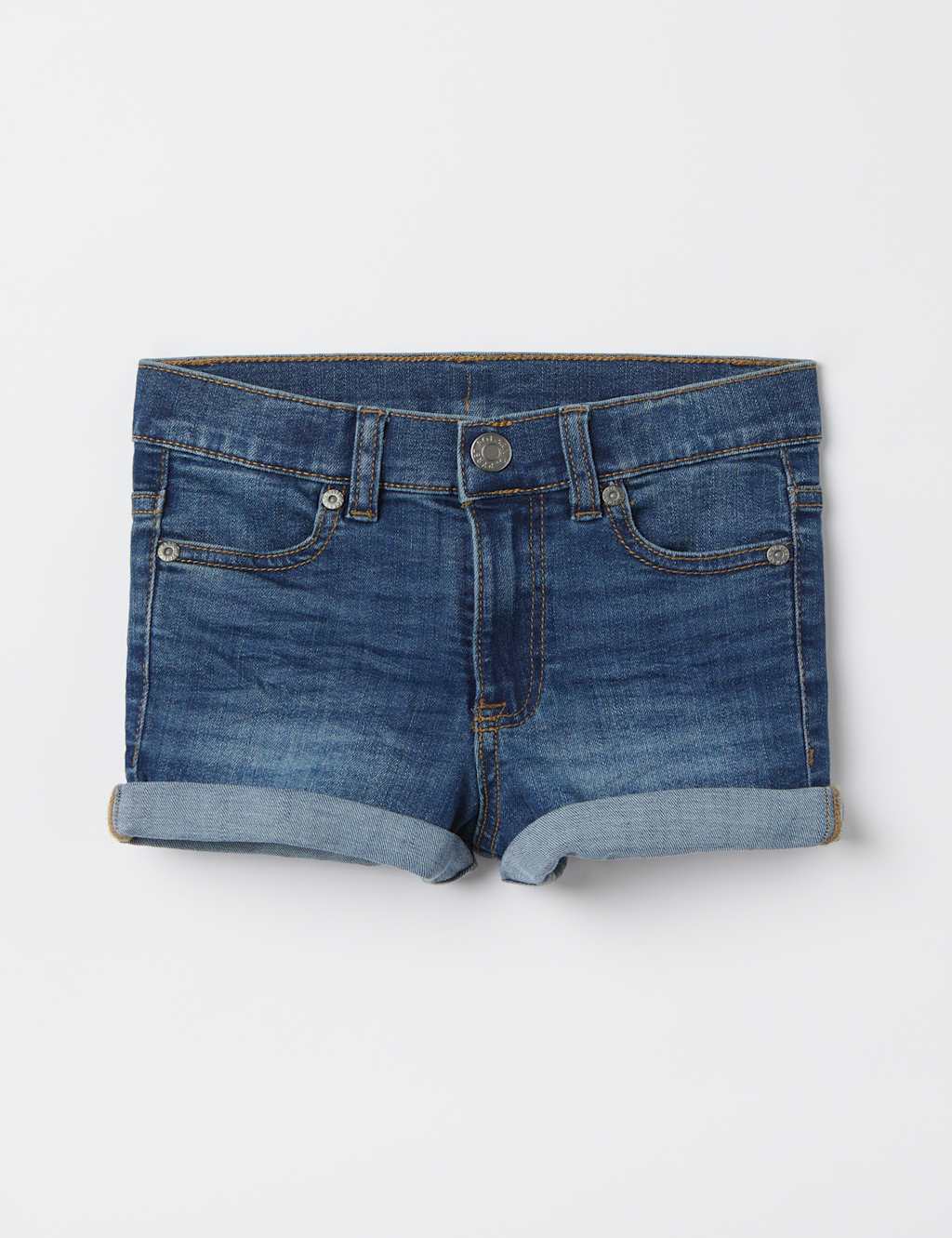 Polarn O. Pyret Denim Shorts (1-9 Yrs) Blue Denim