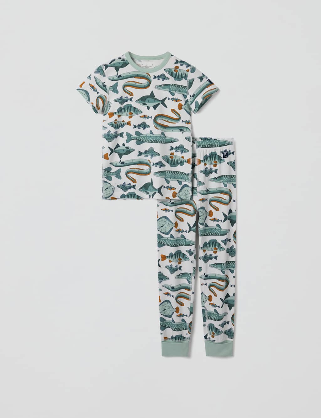 Cotton Rich Fish Pyjamas (1-10 Yrs)