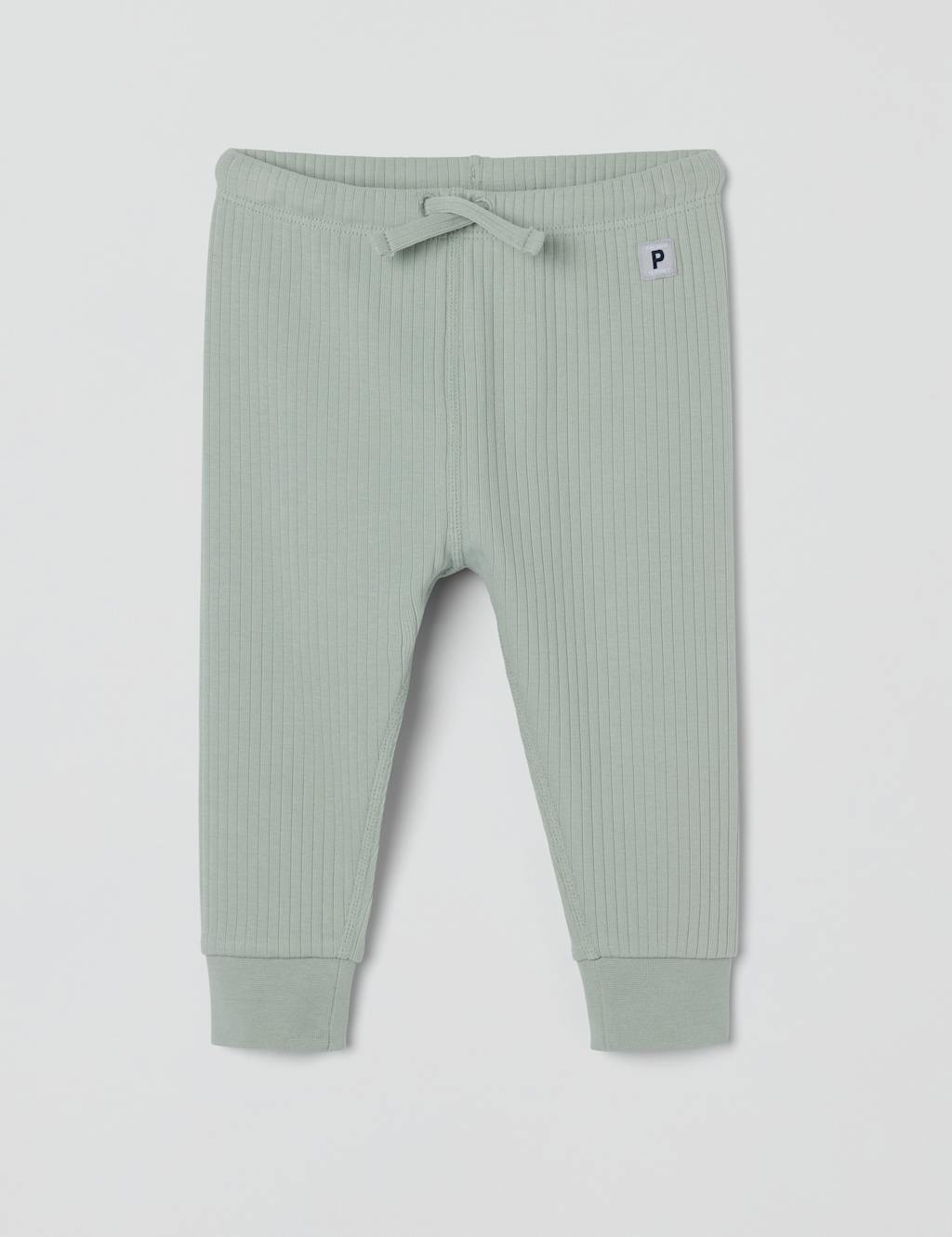 Cotton Rich Ribbed Joggers (1-12 Mths)
