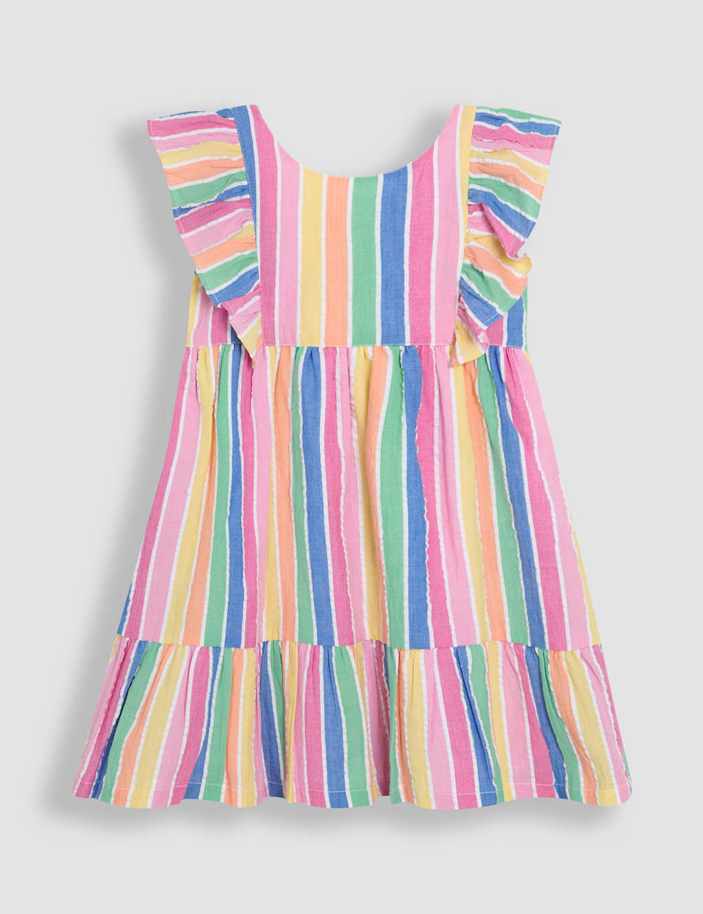 Pure Cotton Striped Dress (6 Mths - 4 Yrs)