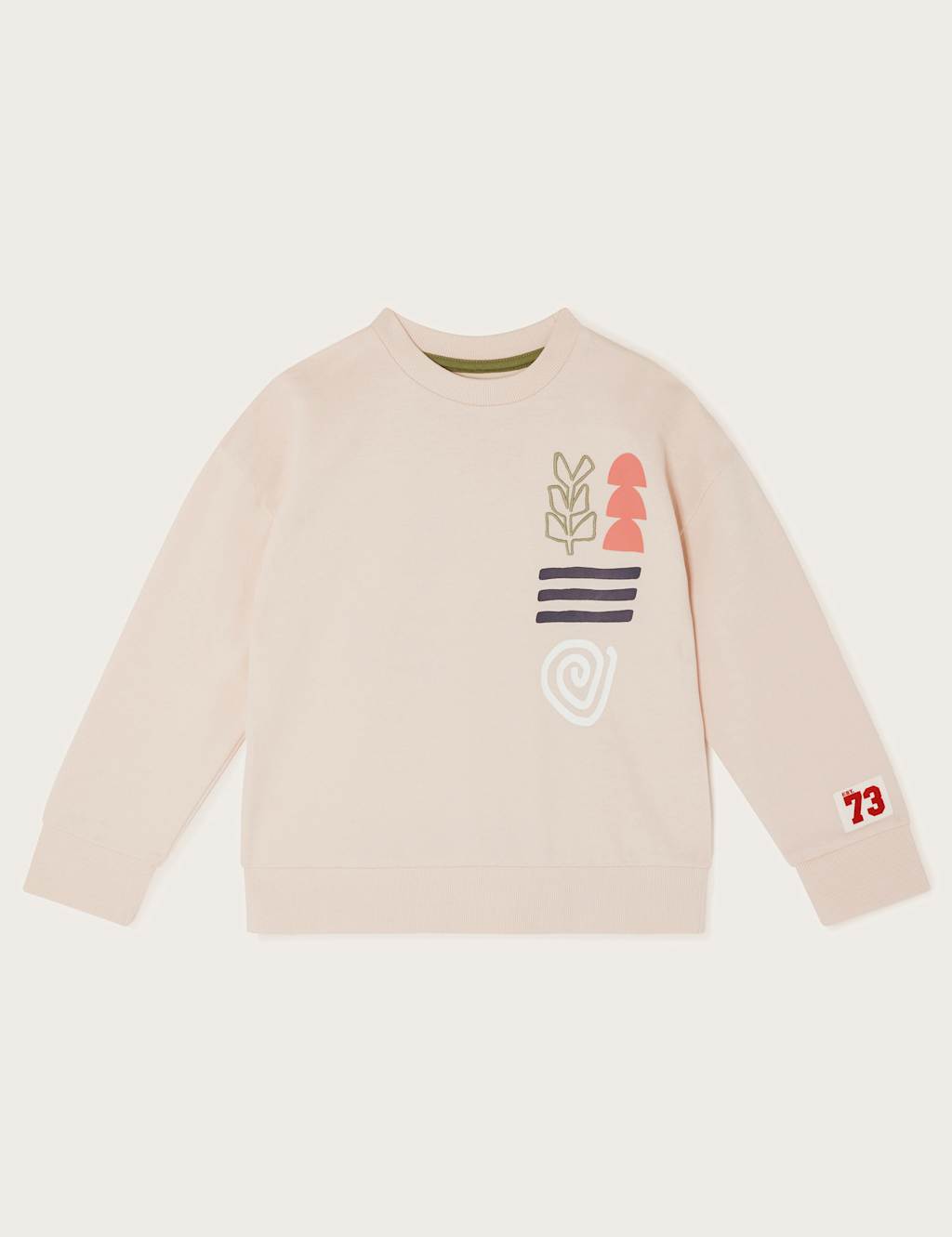 Pure Cotton Grow Wild Graphic Sweatshirt (2-13 Yrs)