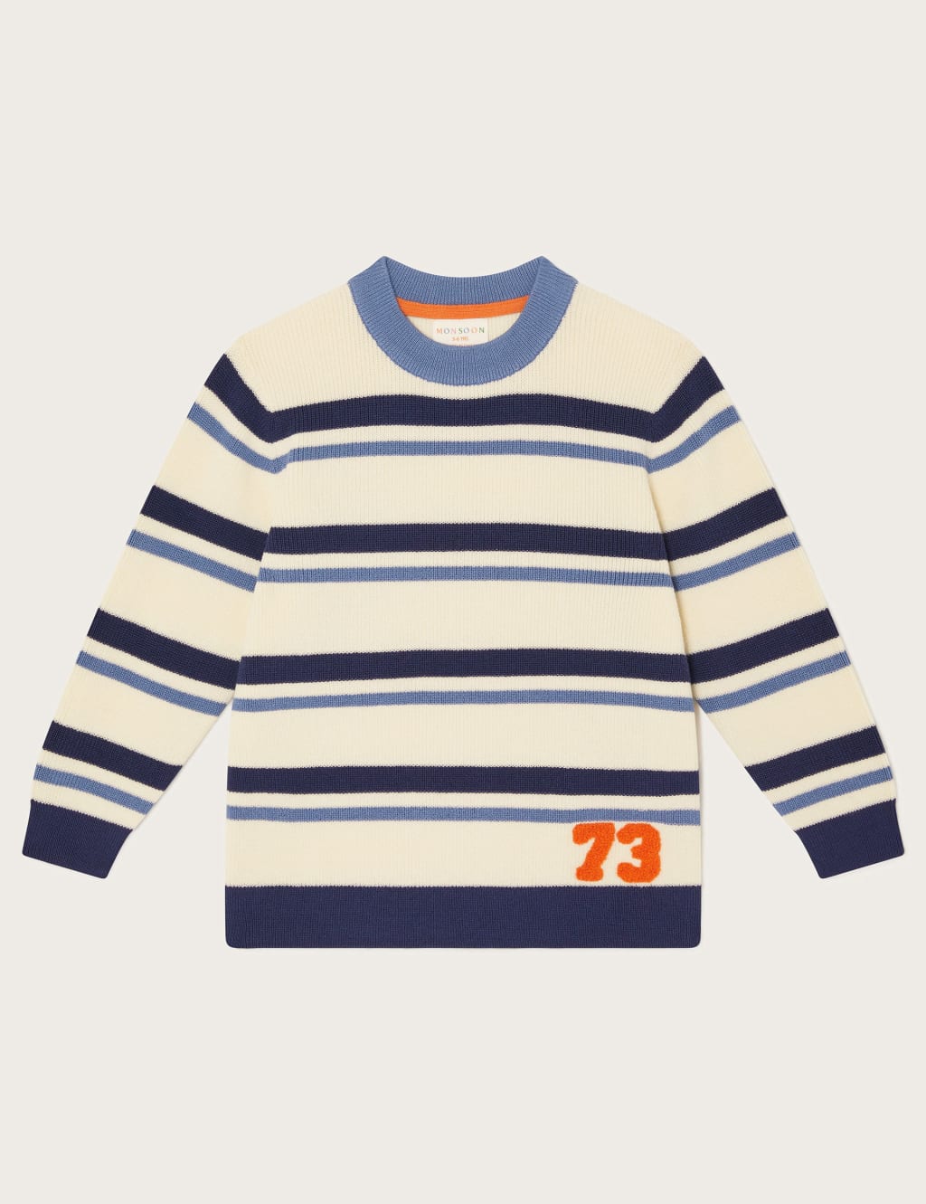 Cotton Rich Striped Jumper (2-13 Yrs)