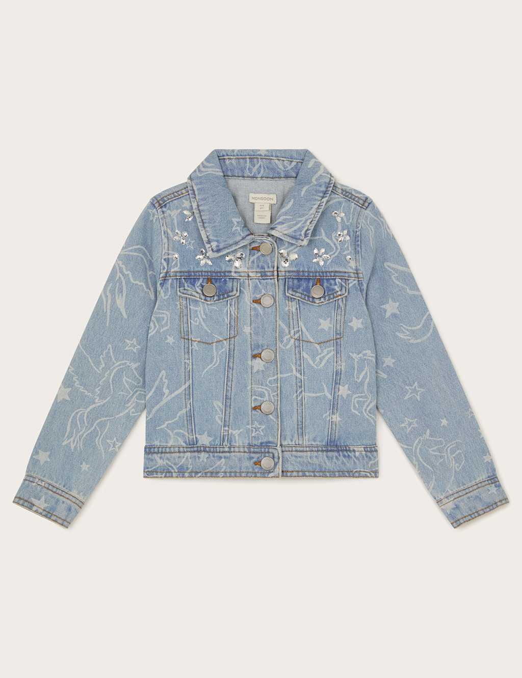 Unicorn Denim Jacket (3-12 Years)
