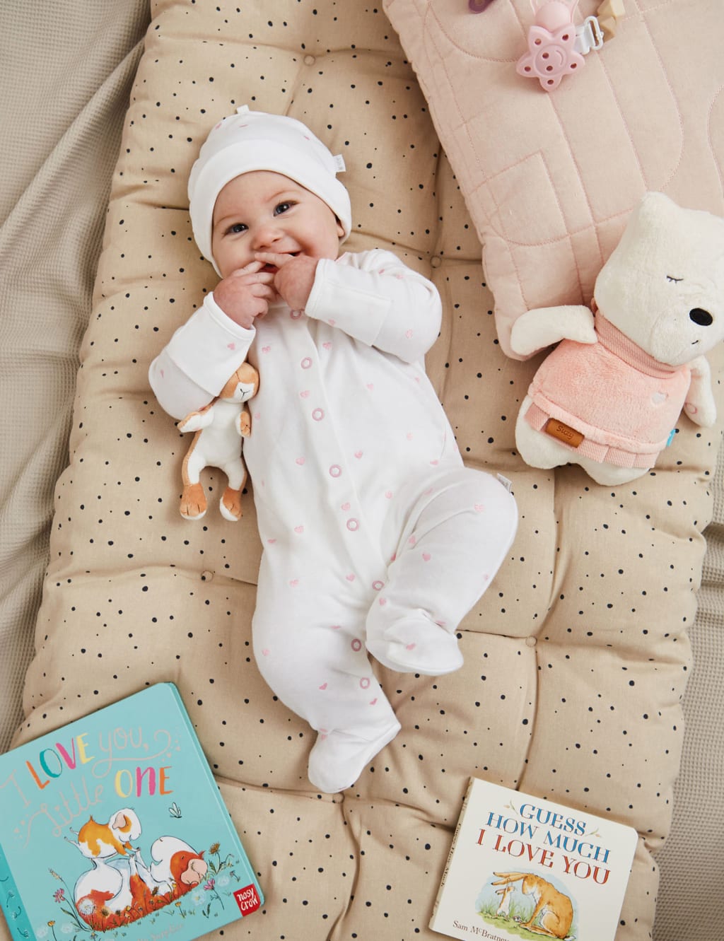 White Baby Grows at M S