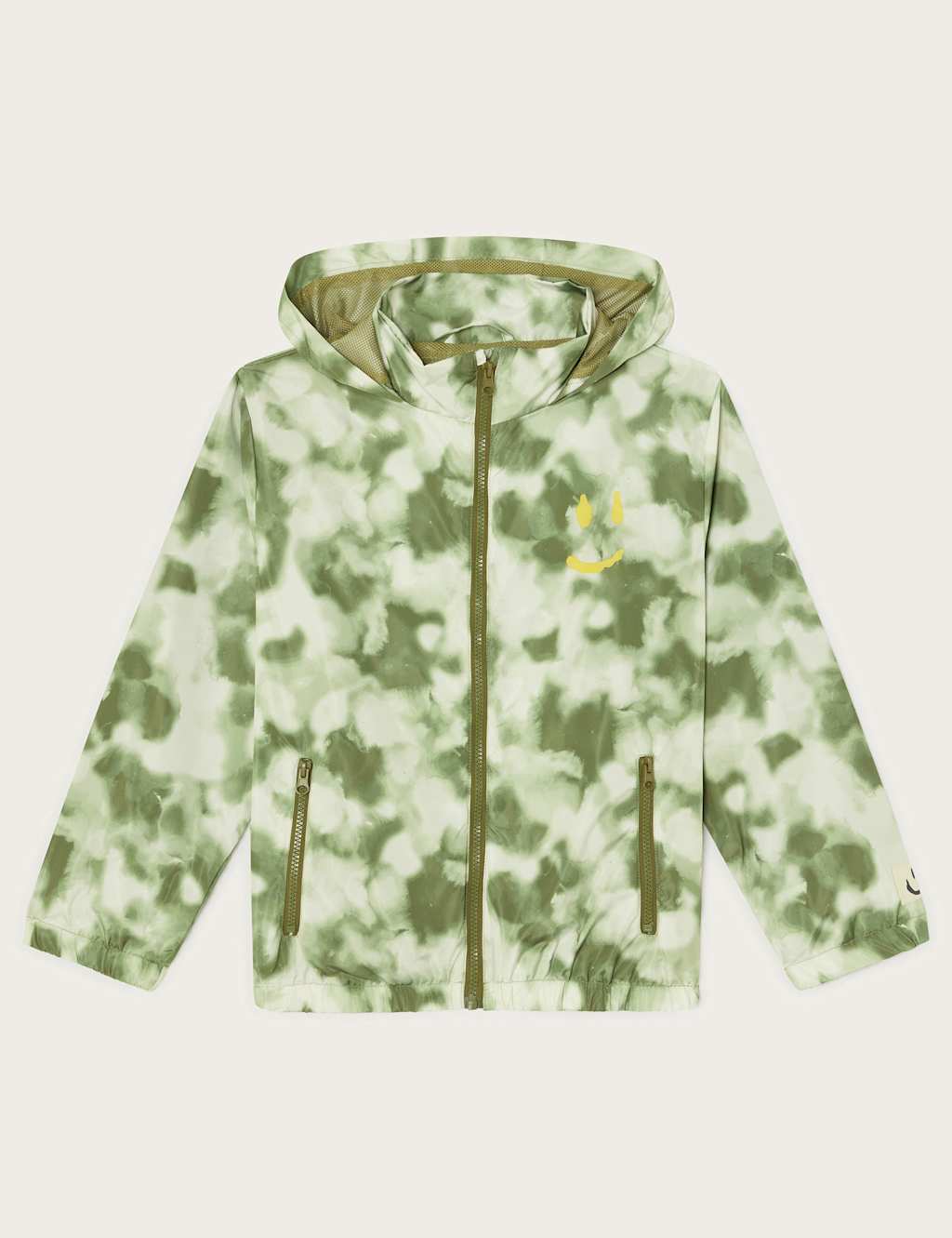Pure Cotton Tie Dye Hooded Windbreaker (2-13 Yrs)