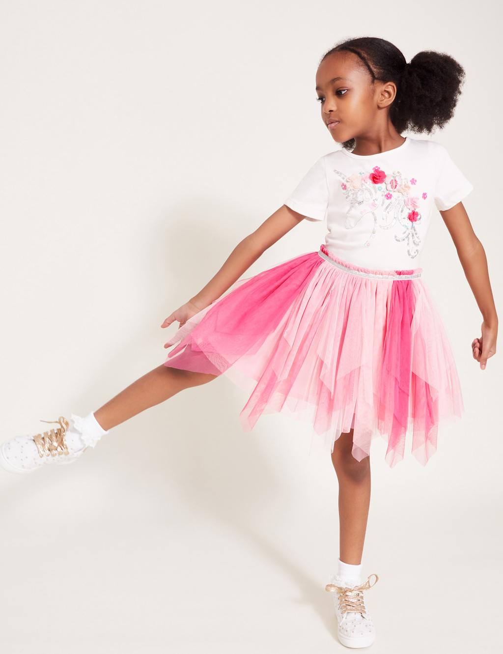 Sequin Unicorn Dress (3-13 Yrs)