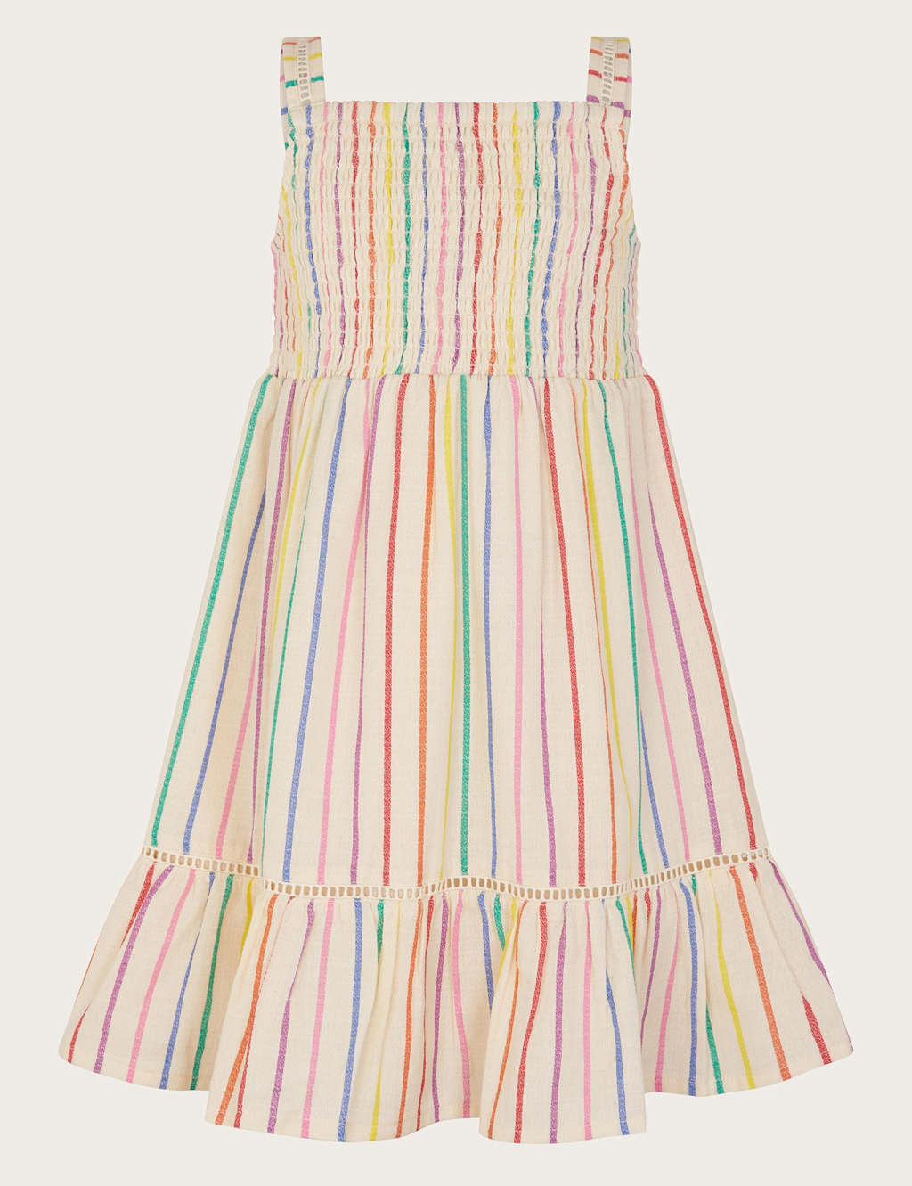 Pure Cotton Striped Dress (2-13 Yrs)