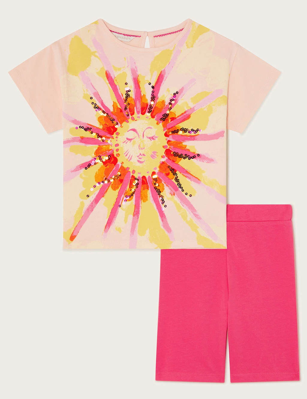 Pure Cotton Sun Top & Bottom Outfit (3-13 Yrs)