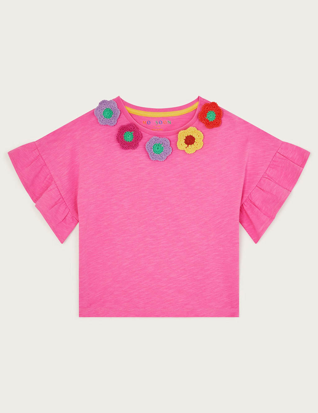 Pure Cotton Applique T-Shirt (3-13 Yrs)