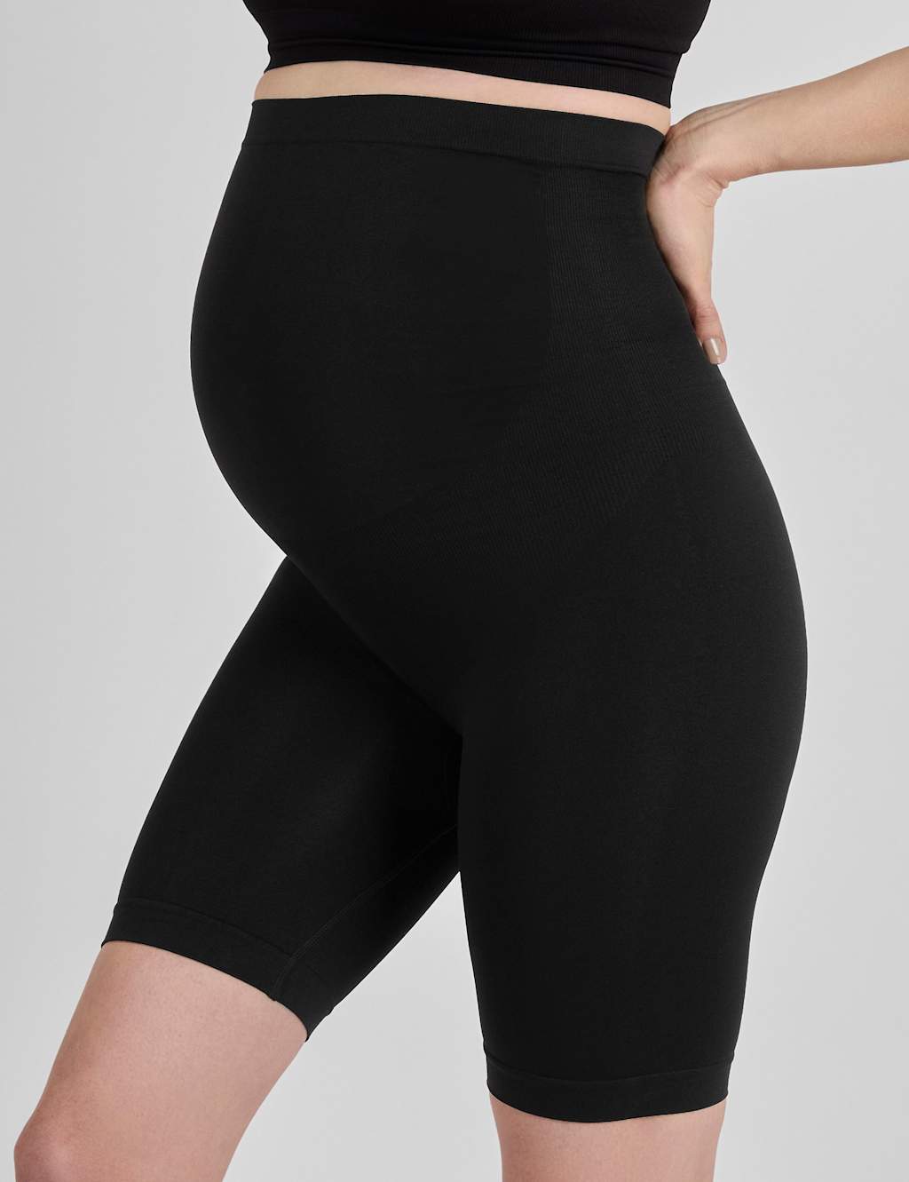 Jojo Maman Bébé Women's Maternity Shorts - Large - Black - Available at M&S