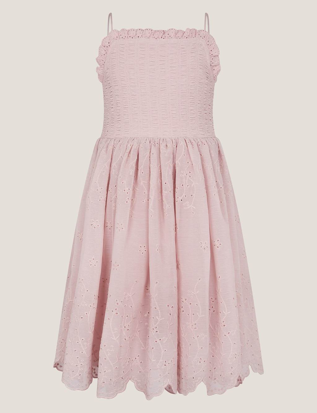 Broderie Dress (2-15 Yrs)