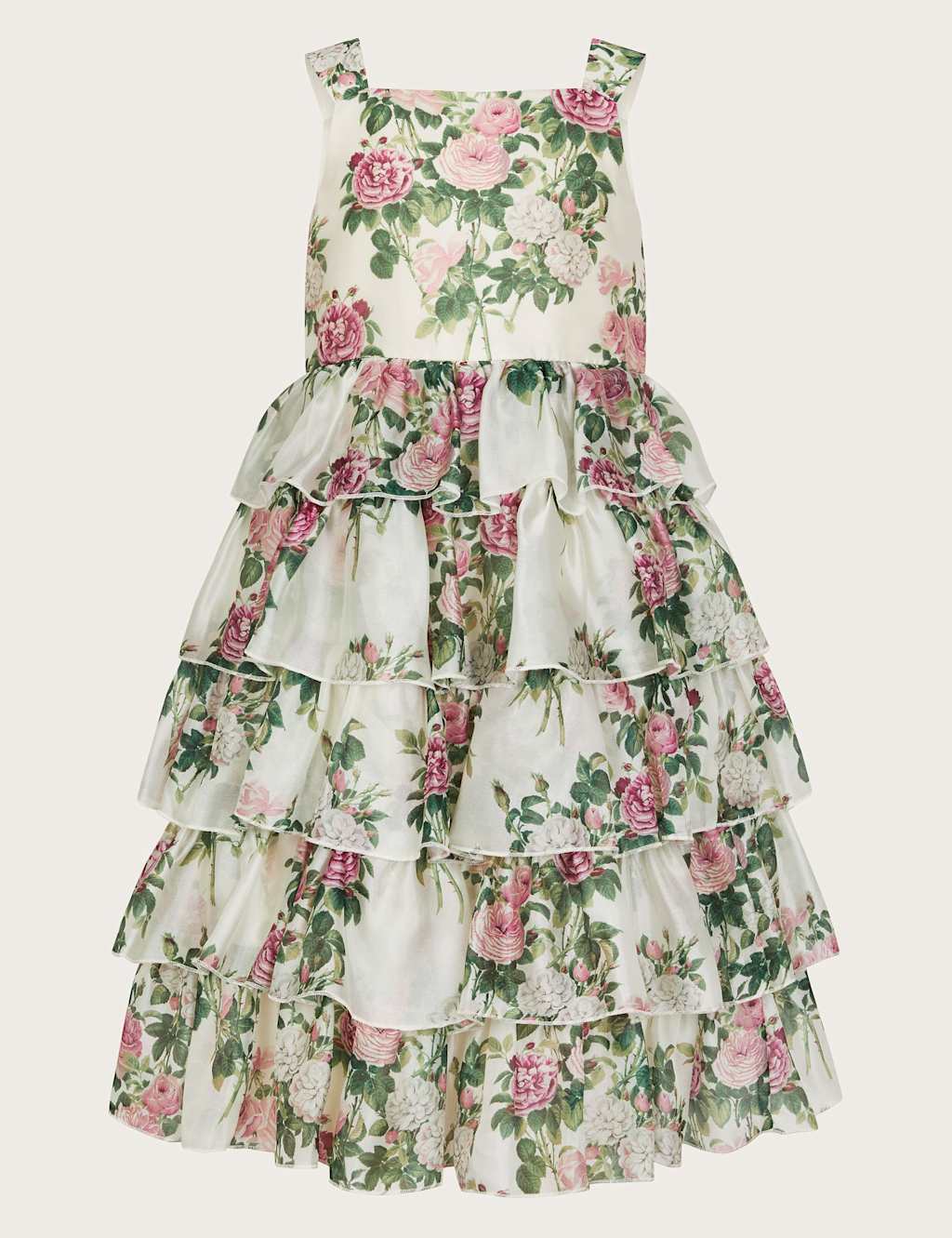 Floral Tiered Dress (3-15 Yrs)