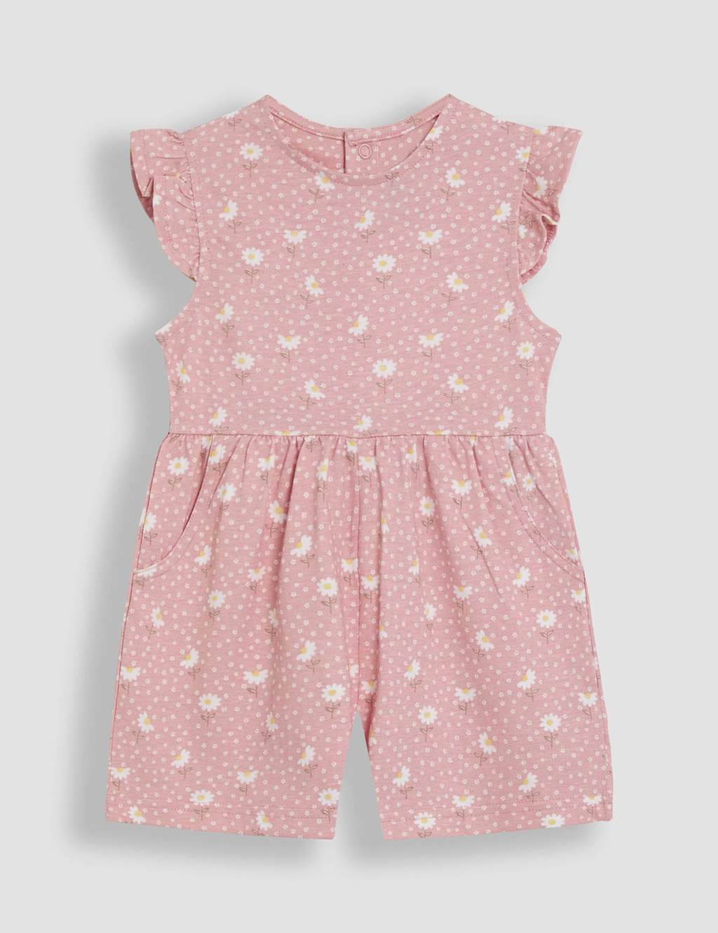 Pure Cotton Daisy Floral Romper