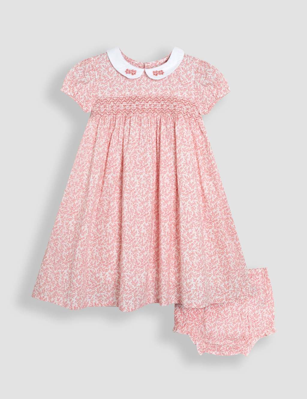 2pc Pure Cotton Ditsy Floral Dress (1-5 Yrs)