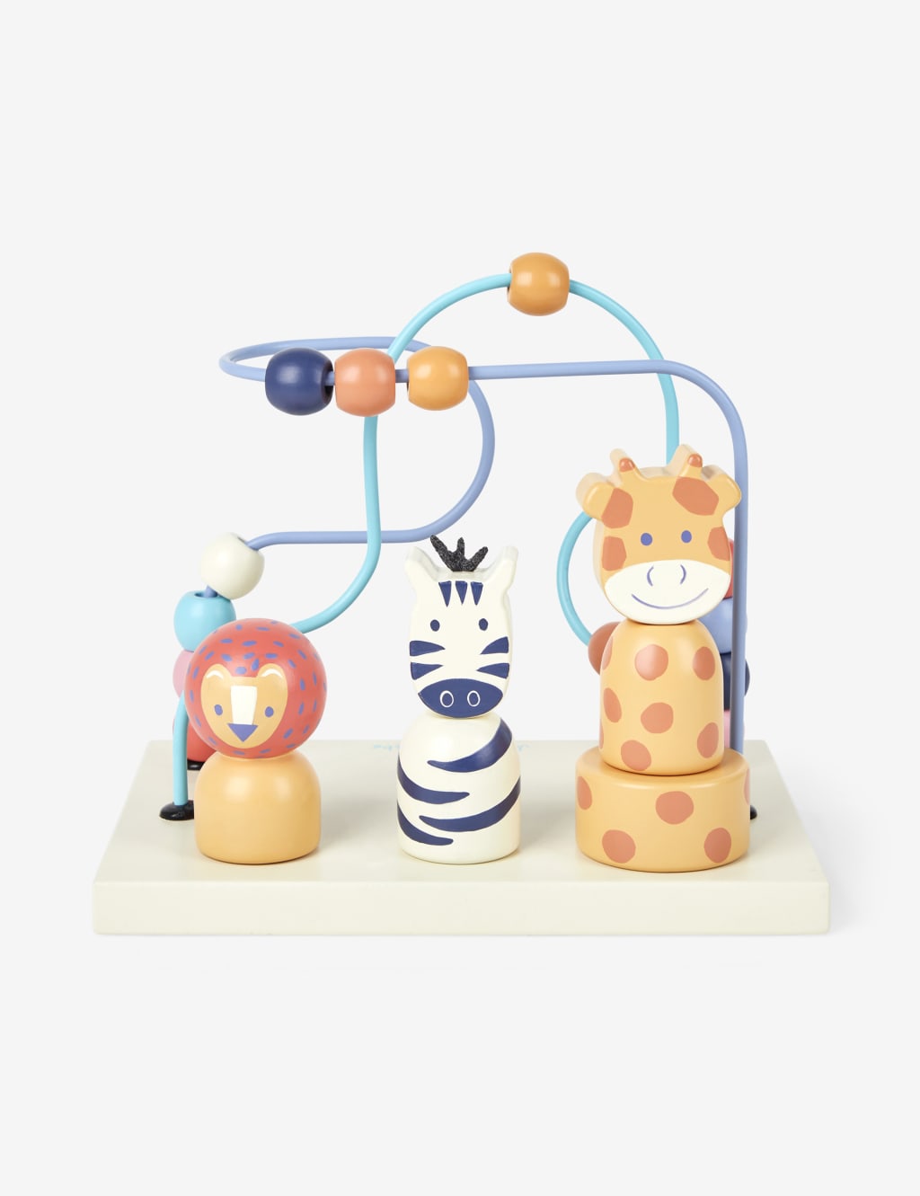 Safari Wire Bead Game & Stacker (18+ Mths)