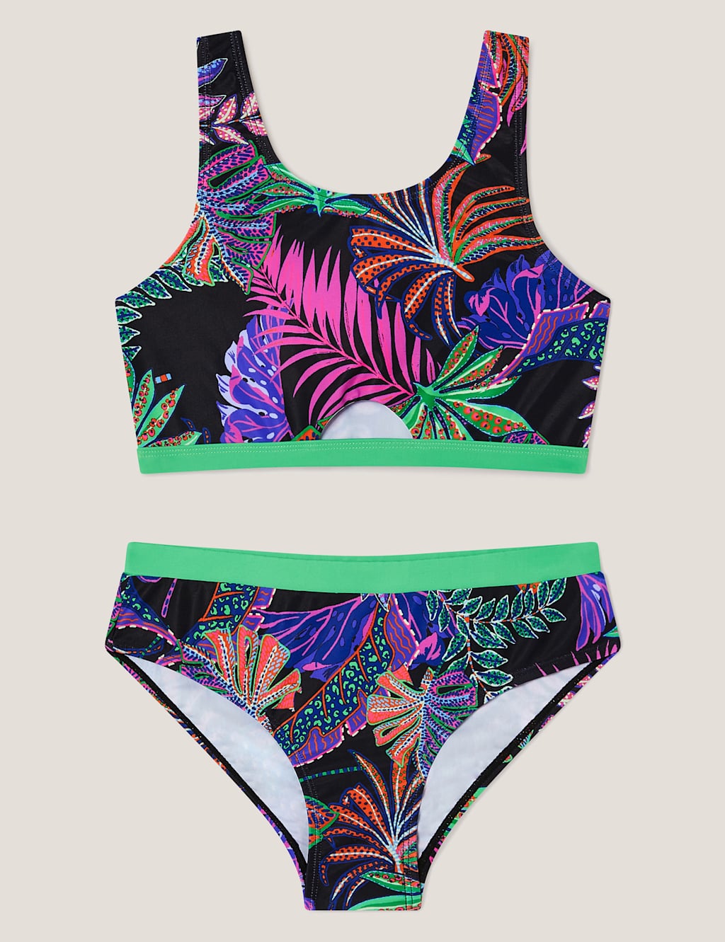 2pc Tropical Bikini (7-14 Yrs)