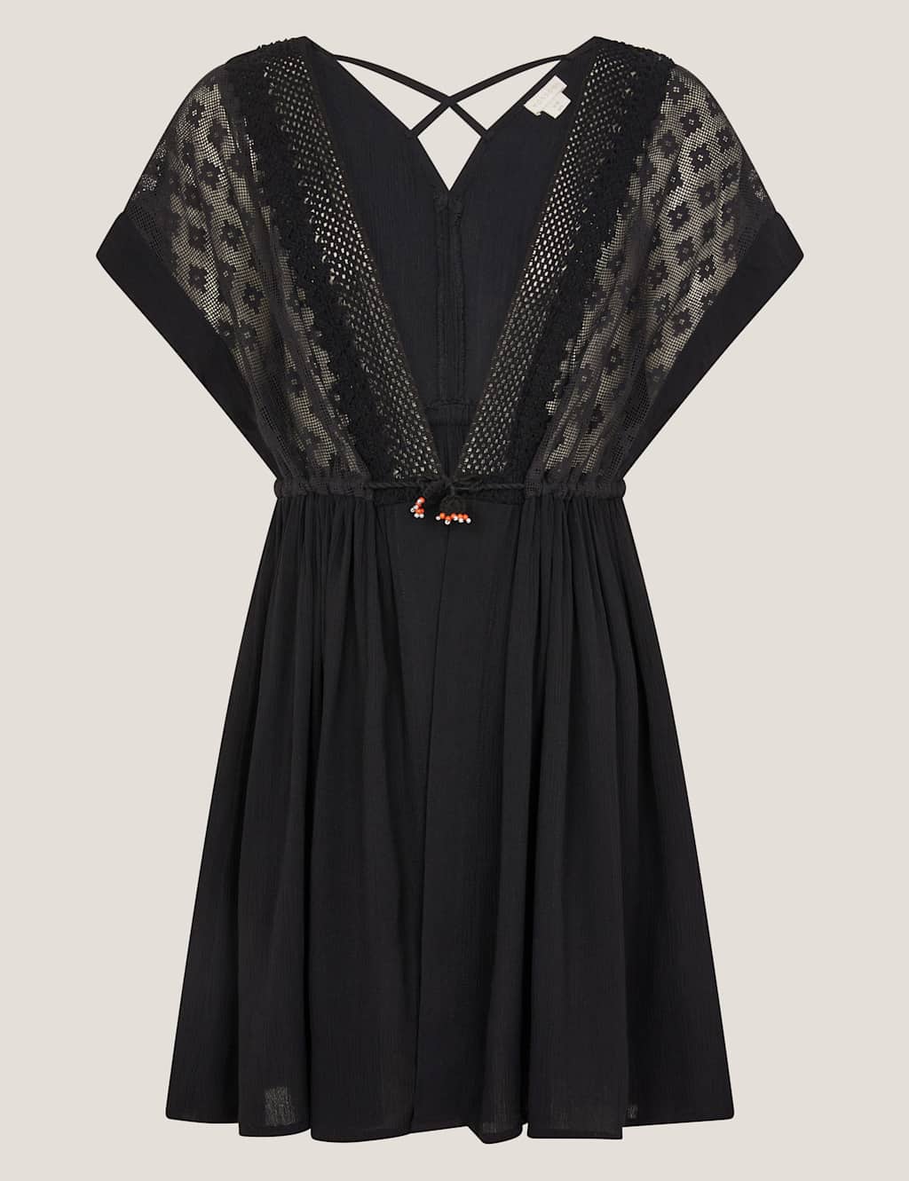 Pure Cotton Embroidered Kaftan (7-15 Yrs)