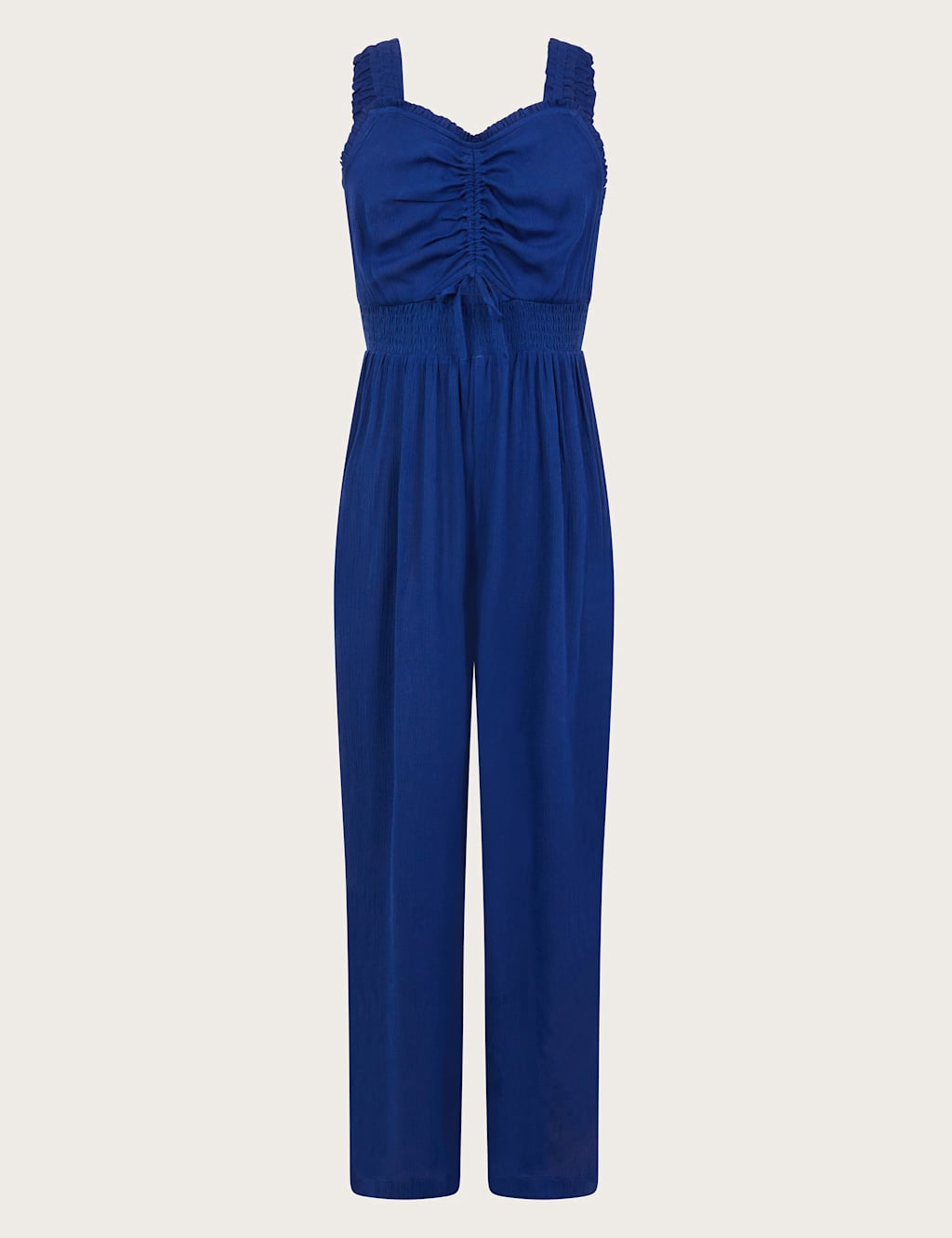 Crinkle Sleeveless Jumpsuit (7-15 Yrs)