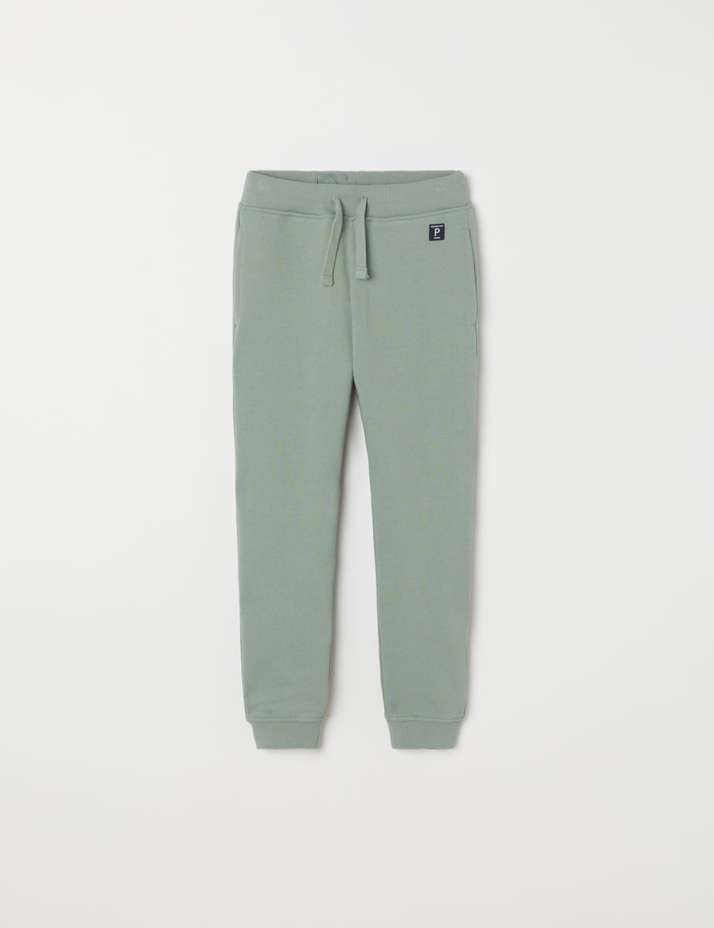 Polarn O. Pyret Boys Pure Cotton Joggers (1-10 Yrs) - 18-24 - Green, Navy,Green