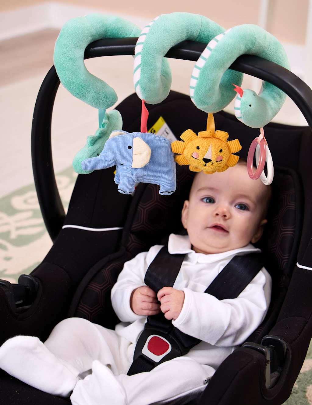 Jojo Maman Bébé Kids Safari Activity Spiral (0+ Yrs) - Green - Available at M&S