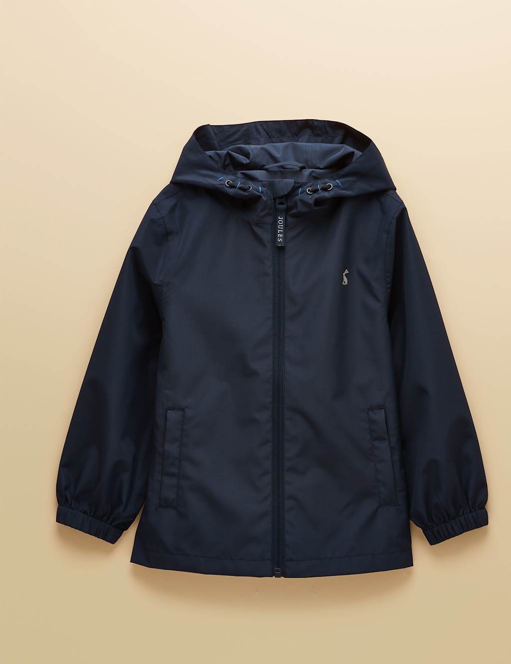 Joules Boys Waterproof Hooded Raincoat (1-12 Yrs) - 5 Years - Navy - Available at M&S