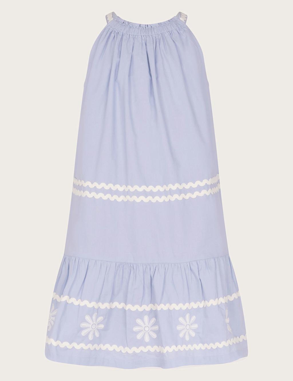 Pure Cotton Embroidered Dress (3-13 Yrs)