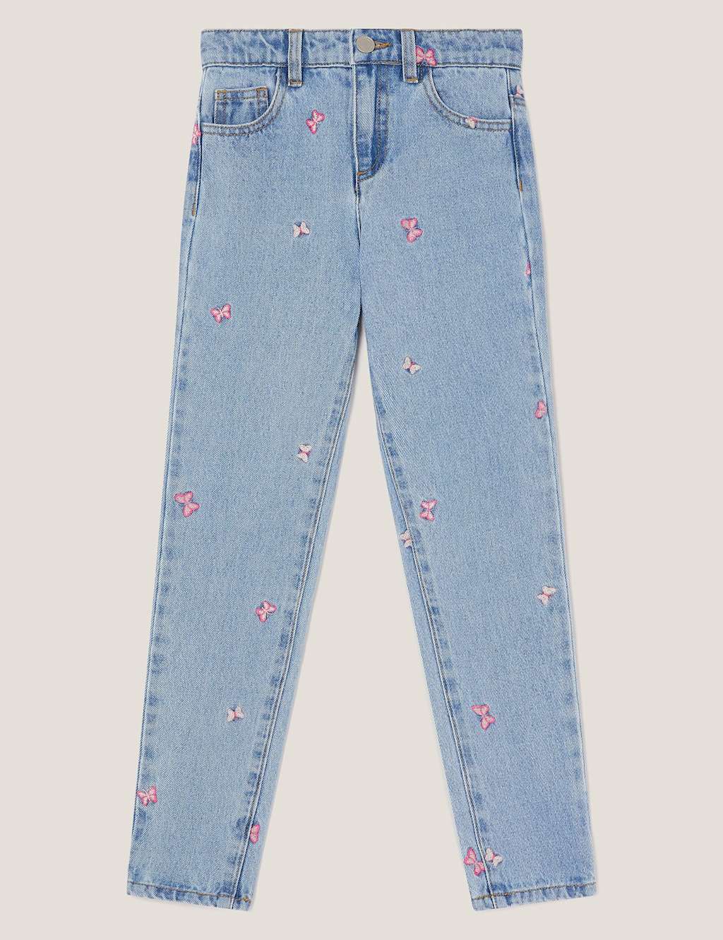 Monsoon Butterfly Jeans (3-10 Yrs) Blue